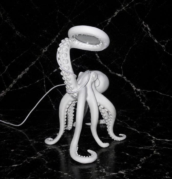 Tafellamp - ABS - Octopus-lamp –, Antiquités & Art, Art | Objets design