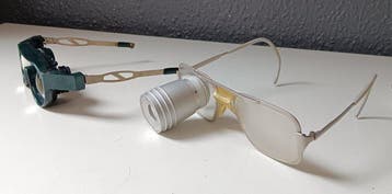 Themacollectie - Vintage brillen - Carl Zeiss and LB3-2×