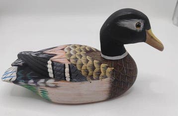 Ornement décoratif - En forme de canard au style vintage