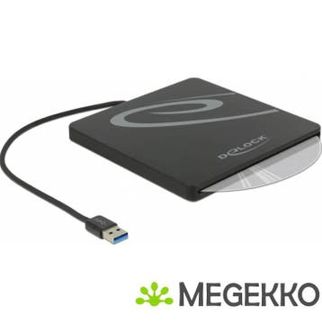 DeLOCK 42604 ODD-behuizing 13,3 cm (5.25 ) SATA III Zwart, Computers en Software, Verzenden, Nieuw