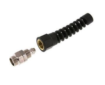 Raccord droit Push-on en laiton nickele 12x8 & G3/8 avec, Verzenden, Nieuw