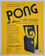 Atari - Rare Autograph From Allan Alcorn Creator of Pong