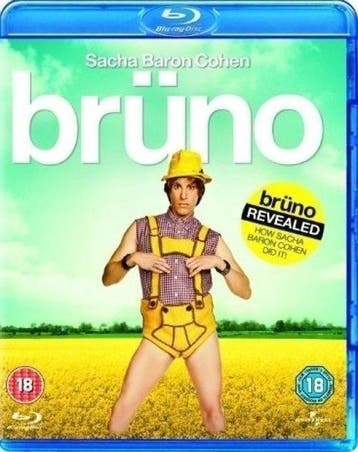 Brüno (blu-ray tweedehands film), Ophalen of Verzenden, Nieuw in verpakking