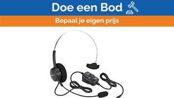 Bieden: Vertex VC24 VOX | PTT headset with microphone - A08, Ophalen of Verzenden