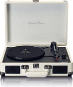 Platenspeler - Bluetooth - Met speakers - Retro - Creme - Le, Verzenden, Nieuw