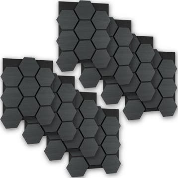 Akoestische panelen Sonic Shield houtlook - zwarte eik, Verzenden