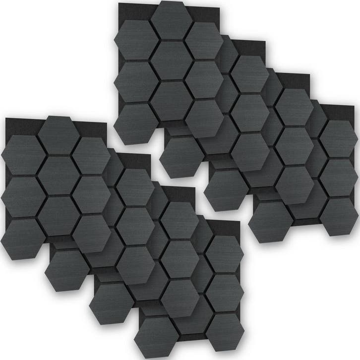Akoestische panelen Sonic Shield houtlook - zwarte eik, Maison & Meubles, Bureaux, Envoi