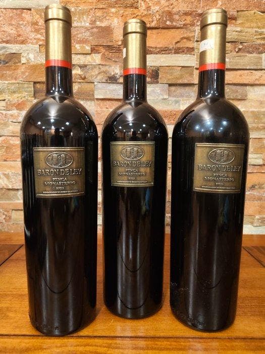 2001 Baron de Ley, Finca Monasterio - Rioja DOC - 3 Magnums, Collections, Vins