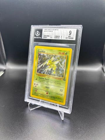 Pokémon - 1 Graded card - Scyther #26 Jungle Non Holo -