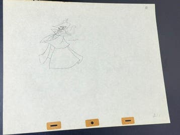 Walt Disney - Mock Prince-animatietekening Eens in een