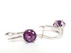 Sans prix de réserve - Boucles doreilles Argent - 4.40ct., Bijoux, Sacs & Beauté, Boucles d'oreilles
