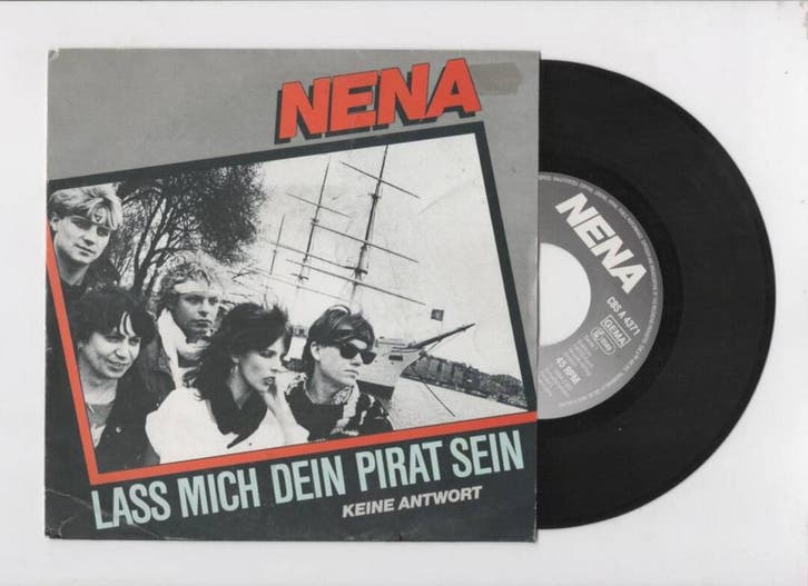 Nena – Lass Mich Dein Pirat Sein / Keine Antwort (1-7-Vinyl, Cd's en Dvd's, Vinyl Singles, Ophalen of Verzenden