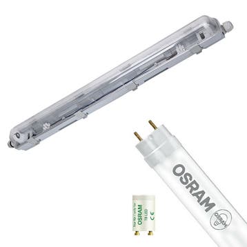 LED Waterdichte TL Armatuur met T8 Buis - 60cm, Huis en Inrichting, Verzenden, Nieuw