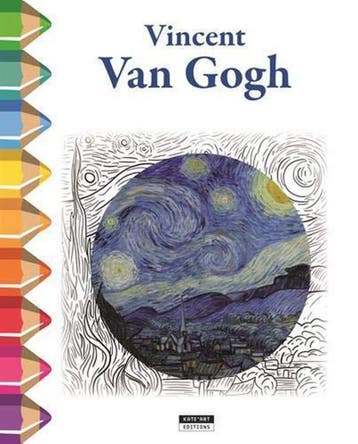 Vincent van gogh coloring book 9782875752093, Verzenden