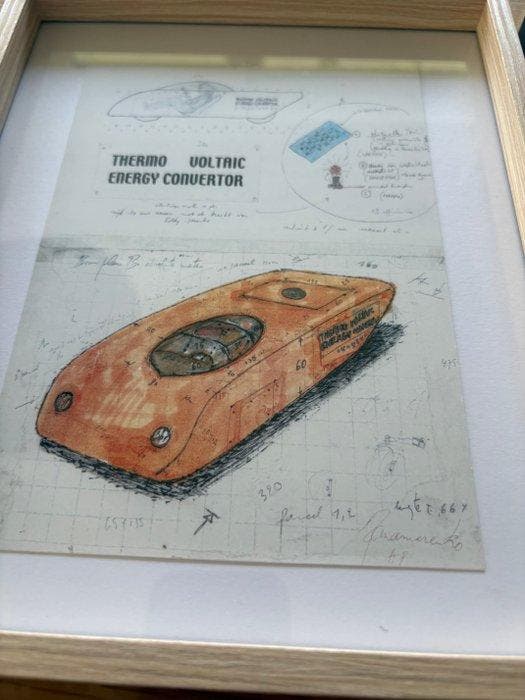 Panamarenko (1940-2019) - Thermo voltaic Energy converter, Antiek en Kunst, Antiek | Overige Antiek