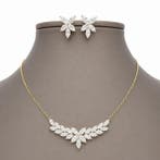Ensemble de bijoux 2 pièces - 14 carats Or jaune - 4.97ct.