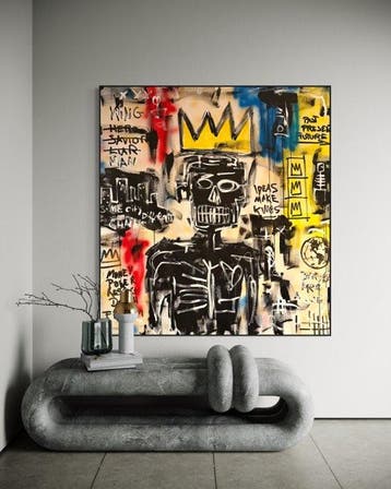 Timo Wedell - Whispers of Freedom - XXL - Hommage Basquiat