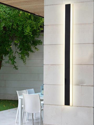 2dekans | outdoor moderne led lamp - 90 cm - zwart, Ophalen of Verzenden, Nieuw