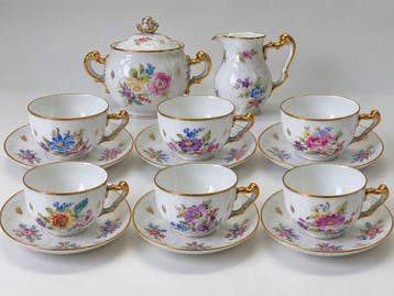 Demeuldre-Coché Bruxelles - Koffie- en theeservies (12) -