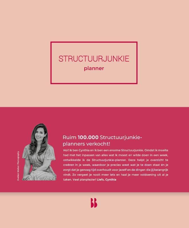 Structuurjunkie-Planner Zonder Datum | Cynthia Schultz, Boeken, Overige Boeken, Nieuw, Verzenden