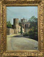 Pedro Gómez (c.1930) - Murallas y columnas