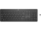 HP -  Draadloos Toetsenbord 230 Azerty Zwart, Computers en Software, Toetsenborden, Verzenden, Nieuw, Draadloos, HP