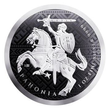Niue. 2 Dollars 5 x 2025 1 oz $2 NZD Niue Vytis Pahonia –