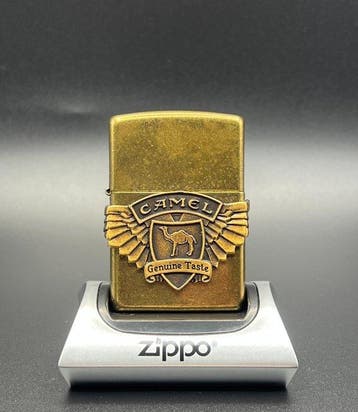 Zippo - Camel Wings Emblem - XII(1996) -Swiss Special, Nieuw