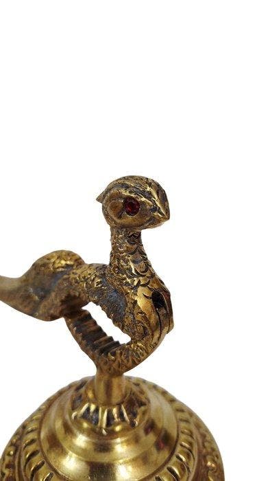 Notenkraker - Messing - Peacock Nutcracker, Antiek en Kunst, Antiek | Keukengerei