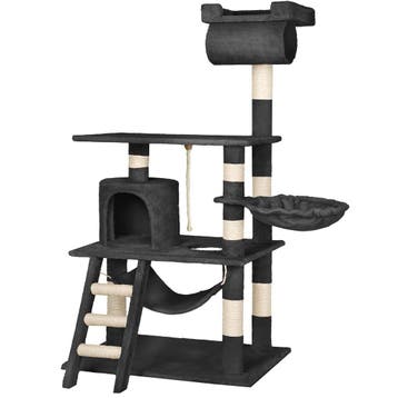 tectake Krabpaal Stokeley 141cm - zwart, Verzenden, Nieuw