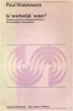 Is werkelijk waar? / Sociale bibliotheek 9789060013632, Boeken, Verzenden, Gelezen, P. Watzlawick