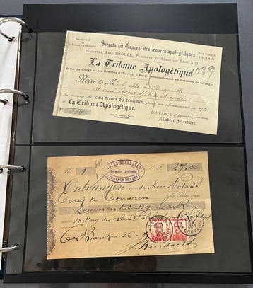 België 1878/1958 - Verstuurde brieven en kaarten, Gestempeld