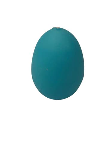 Eikaars Eierkaarsen Turquoise 65x45 mm per stuk, Nieuw