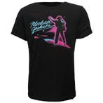 Michael Jackson King Of Pop Neon Dance T-Shirt, Nieuw
