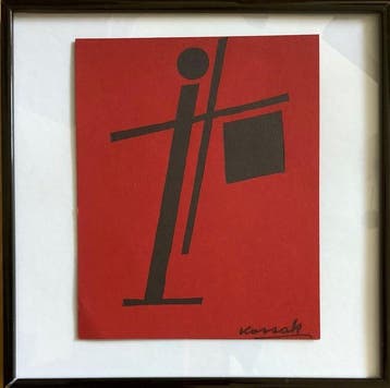 Lajos Kassák (1887-1967) - Composition / Kompózició