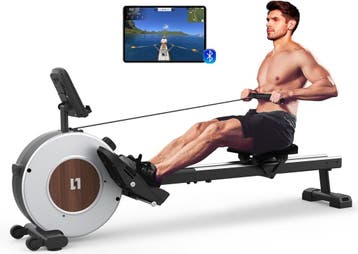 Roeimachine voor thuisgym, roeimachine met Bluetooth-app, ma, Verzenden, Nieuw