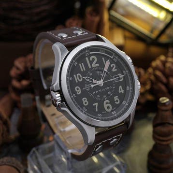 Hamilton - Khaki Conservation Edition Harrison Ford Rotor -