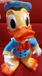 Disney - Figure - Donald Duck Ledraplastic - Caoutchouc, Verzamelen, Nieuw