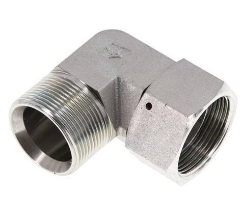 Raccord coudé 90° en acier zingué G 1 1/2 M/F 125 Bar -, Doe-het-zelf en Bouw, Overige Doe-Het-Zelf en Bouw, Verzenden