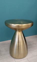 Elegante - Bijzettafel - Metaal - Goud, Huis en Inrichting, Nieuw