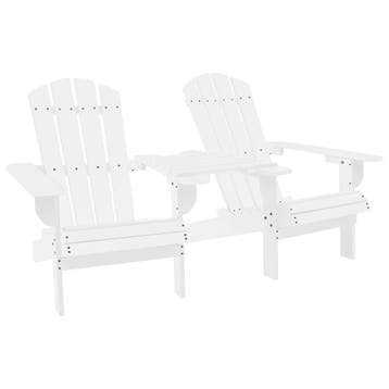vidaXL Tuinstoelen Adirondack met tafeltje massief vurenhout, Verzenden