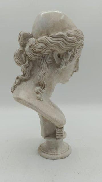 Sculpture, Busto di Elena di Troia - 31 cm - poudre de