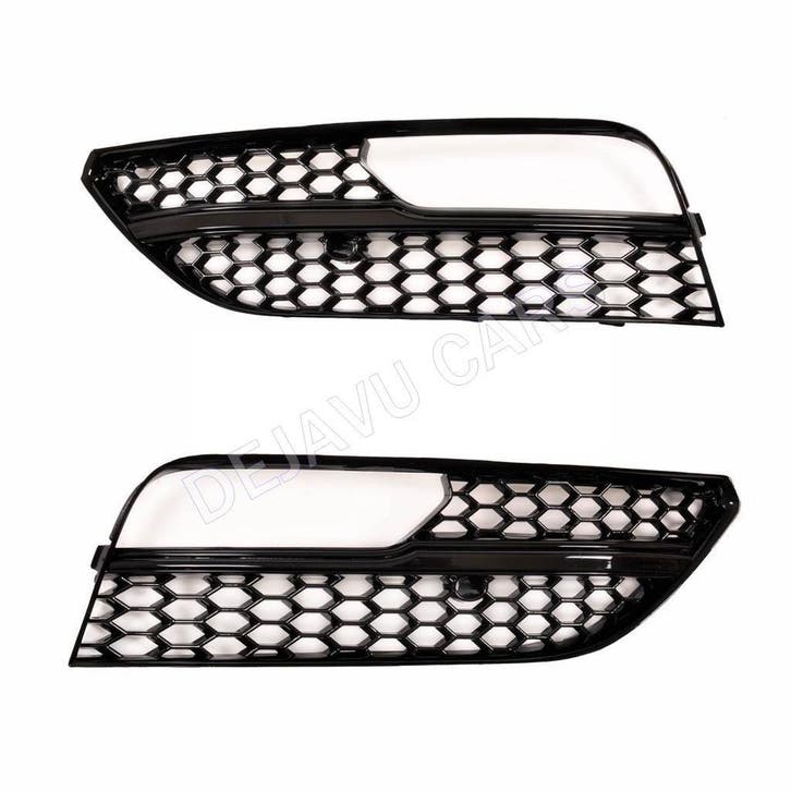 RS3 Look Mistlamp rooster Black Edition voor Audi A3 8V, Auto diversen, Tuning en Styling, Ophalen of Verzenden