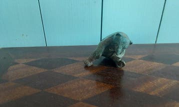 P. Chenet - Statuette, Beer - 7.5 cm - Bronze