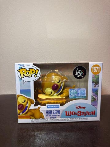 Funko - Funko Pop - Lilo & Stitch Reuben Sleeping e Stitch &