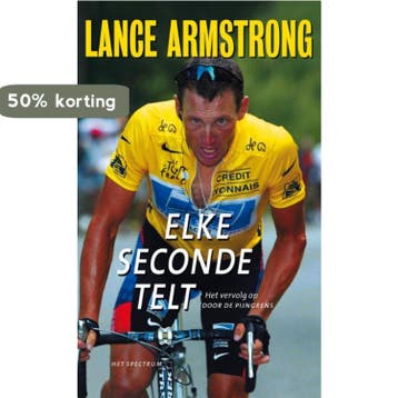 Elke seconde telt 9789027490551 Lance Armstrong, Verzenden, Gelezen, Lance Armstrong