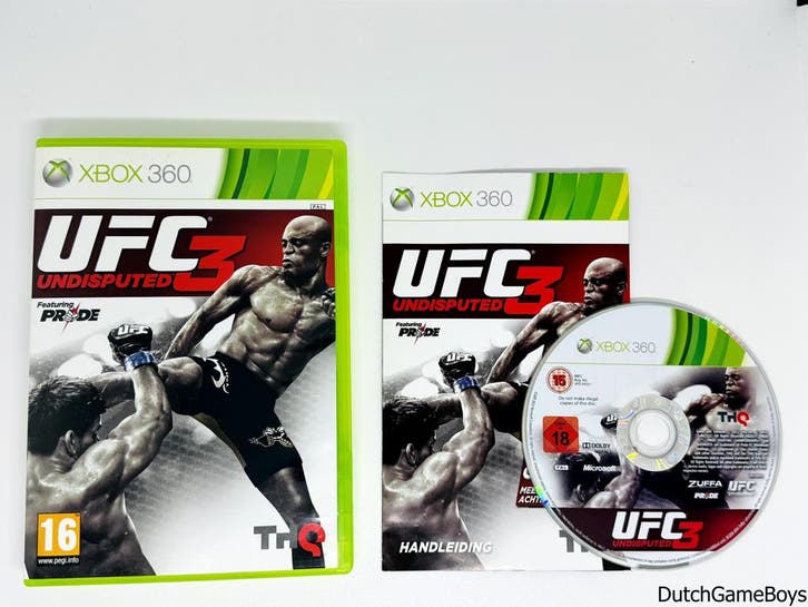 Xbox 360 - UFC 3 - Undisputed, Games en Spelcomputers, Games | Xbox 360, Gebruikt, Verzenden