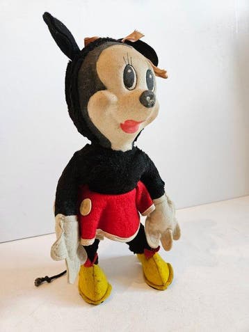Minnie Mouse - 1 Toy - Merrythought - 1930, Verzamelen, Nieuw