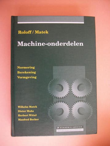 Roloff/matek machine-onderdelen 9789062339020, Boeken, Verzenden, Gelezen