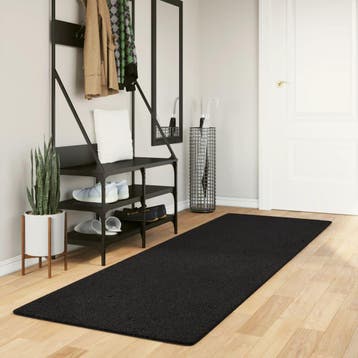 vidaXL Vloerkleed HUARTE laagpolig zacht wasbaar 80x250 cm, Verzenden